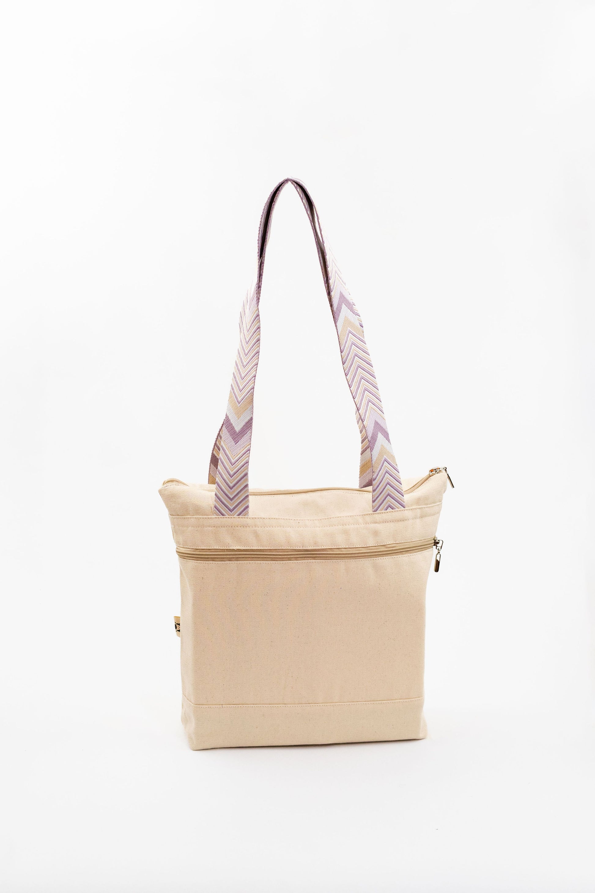 Tote Bag Basic Correa Púrpura