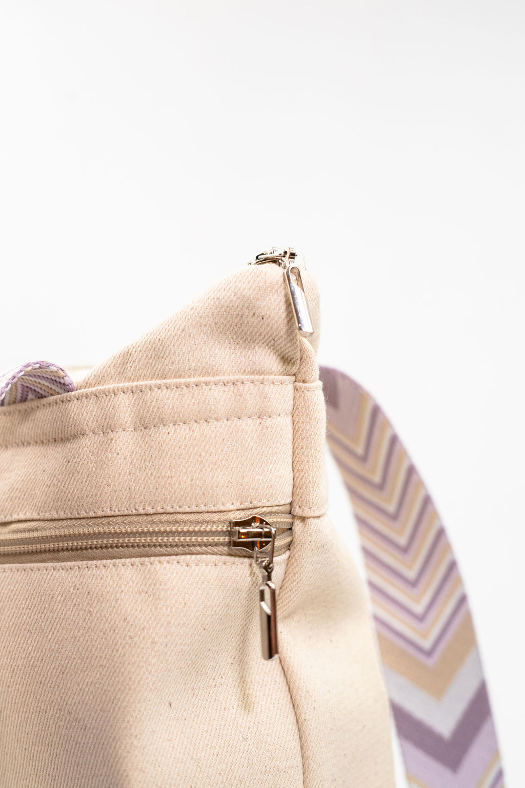 Tote Bag Basic Correa Púrpura