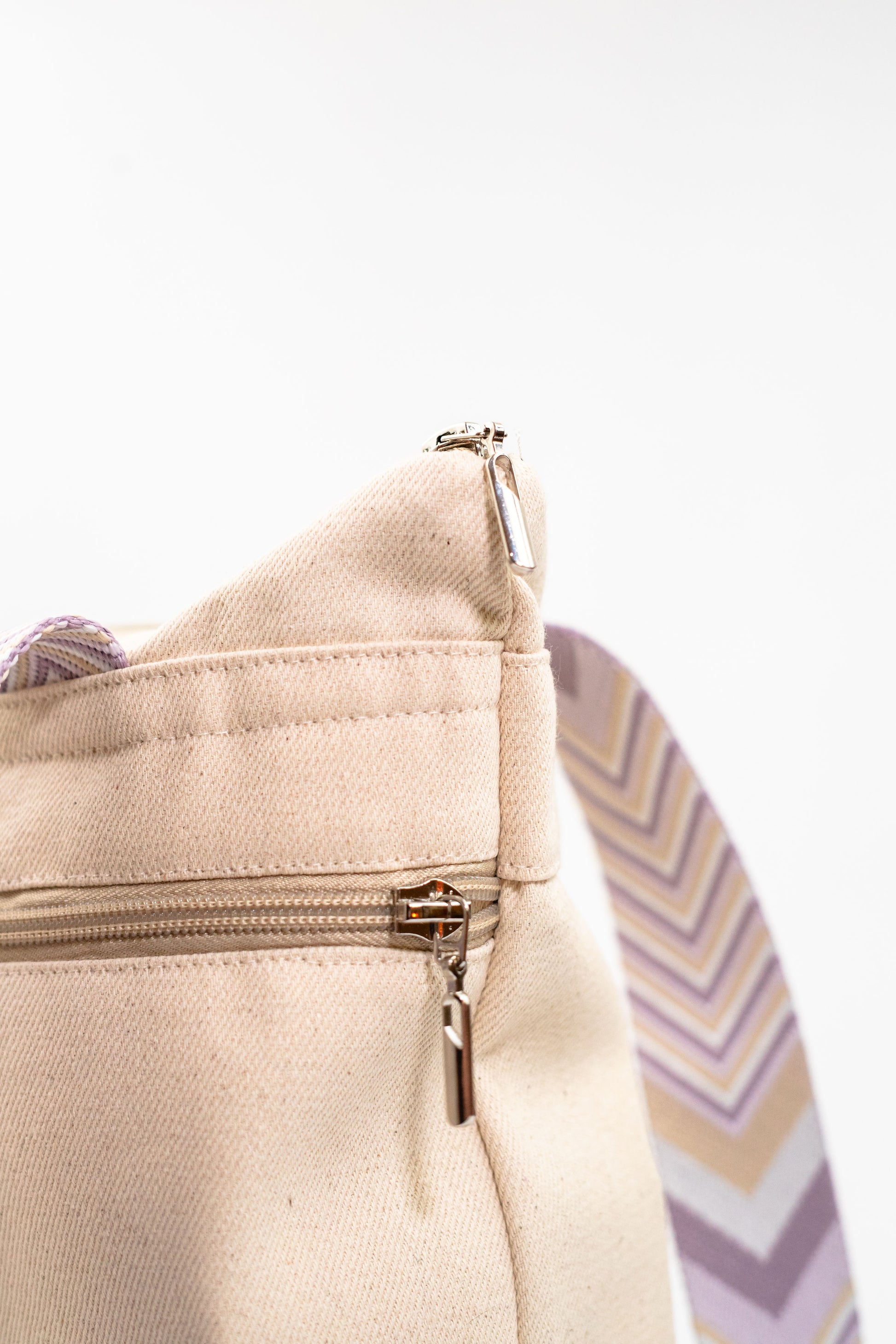 Tote Bag Basic Correa Púrpura