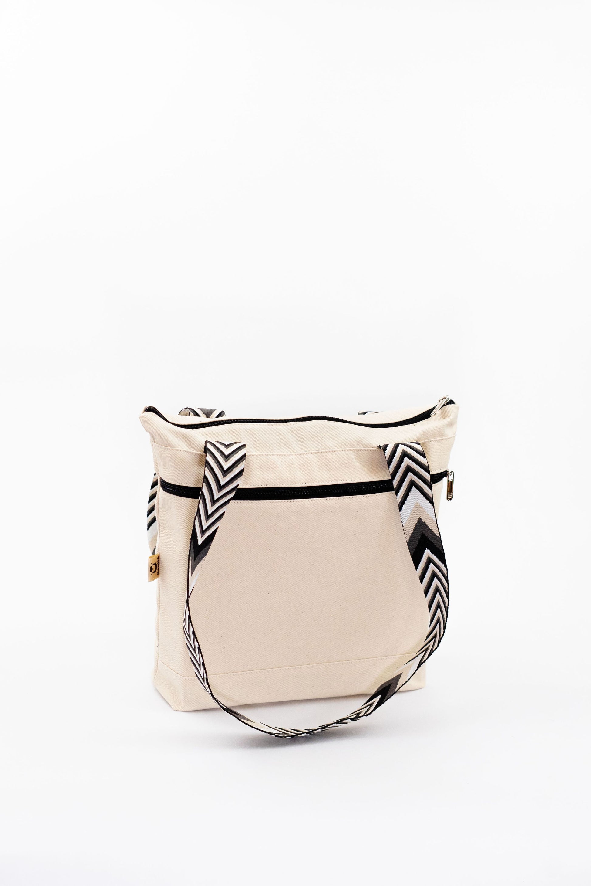 Tote Bag Basic Correa Negra