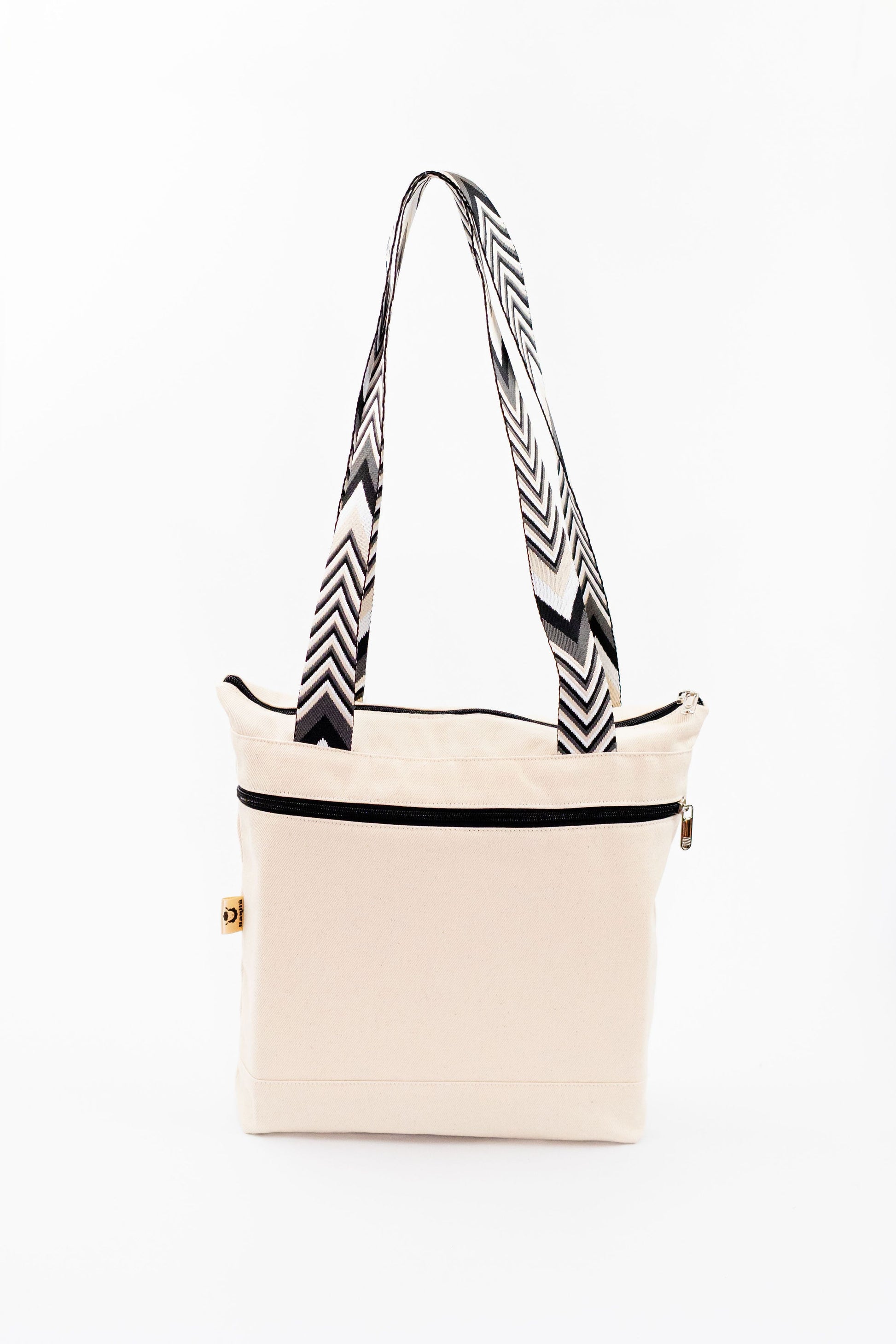 Tote Bag Basic Correa Negra