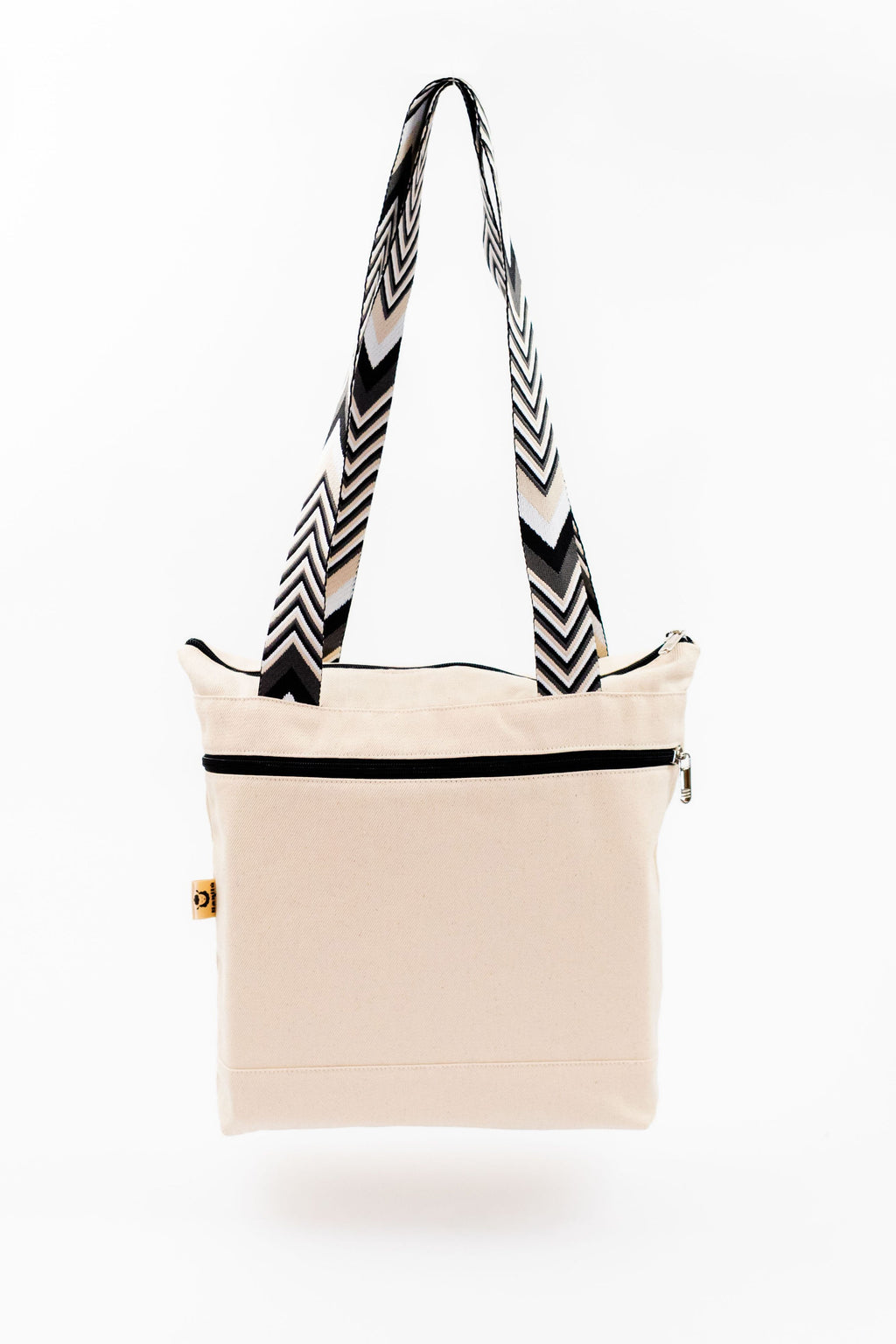 Tote Bag Basic Correa Negra