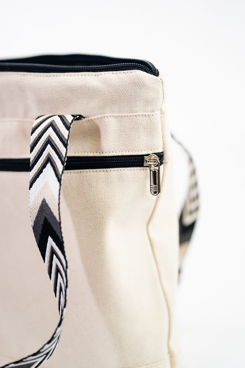 Tote Bag Basic Correa Negra