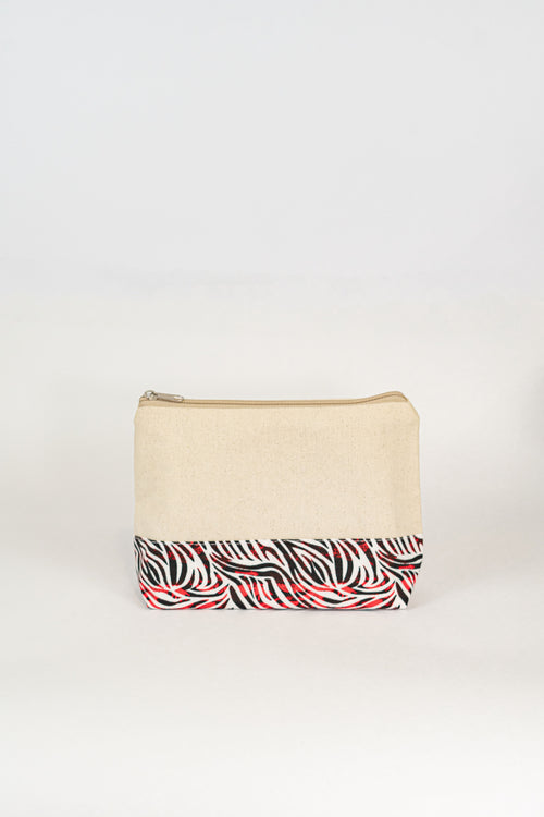 Cosmetiquera Zebra