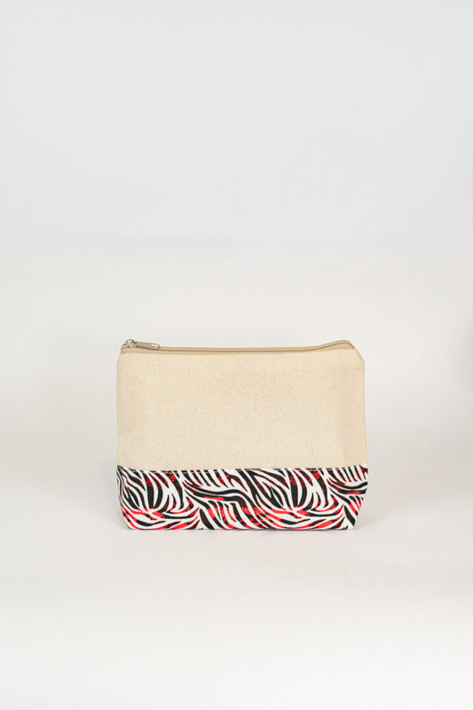 Cosmetiquera Zebra